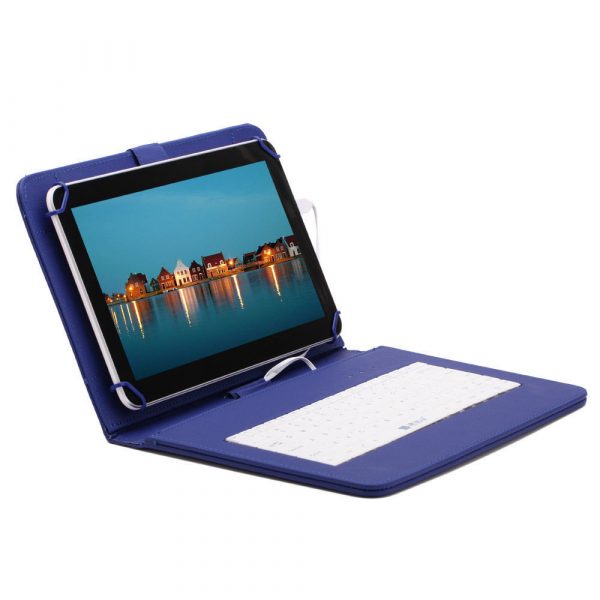 Tablet billentyűzet kék