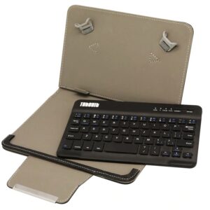 Tablet tok 7″ és 8″ Bluetooth billentyűzettel fekete